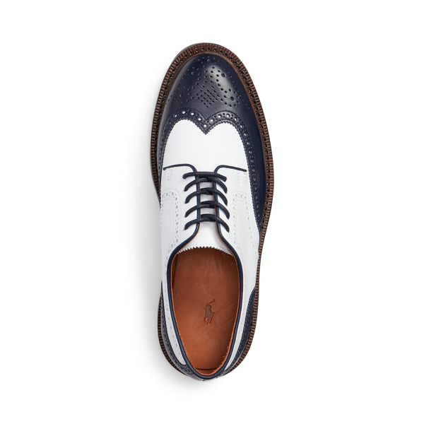 Polo Ralph Lauren Two-Tone Wingtip Calfskin Oxford 4