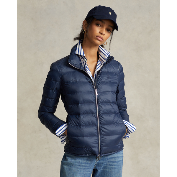Women's Blue Peacoats, Trench Coats, & Denim Jackets | Ralph Lauren