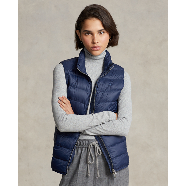 women's ralph lauren vest