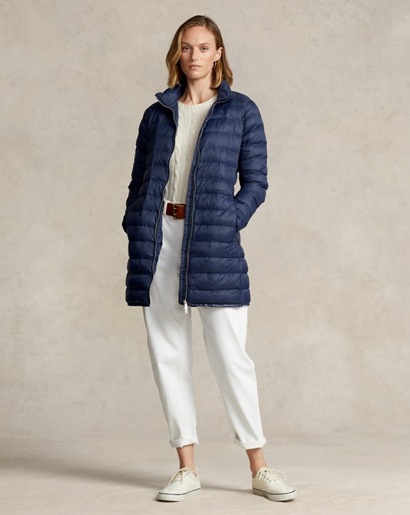 Trench-coat à capuche résistant à leau Ralph Lauren Fille Vêtements Manteaux & Vestes Manteaux Trench-coats 