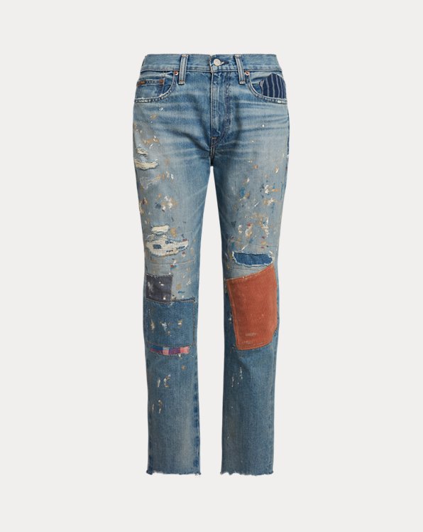 Ralph Lauren Damen Kleidung Hosen & Jeans Jeans Skinny Jeans Skinny-Fit Jeans in Knöchellänge 