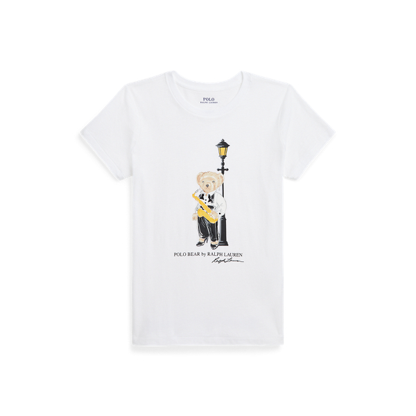Jazz Polo Bear Jersey Tee