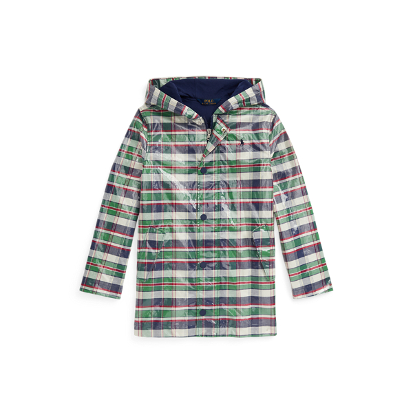 Plaid WaterResistant Cotton Jacket for Children Ralph Lauren® GI