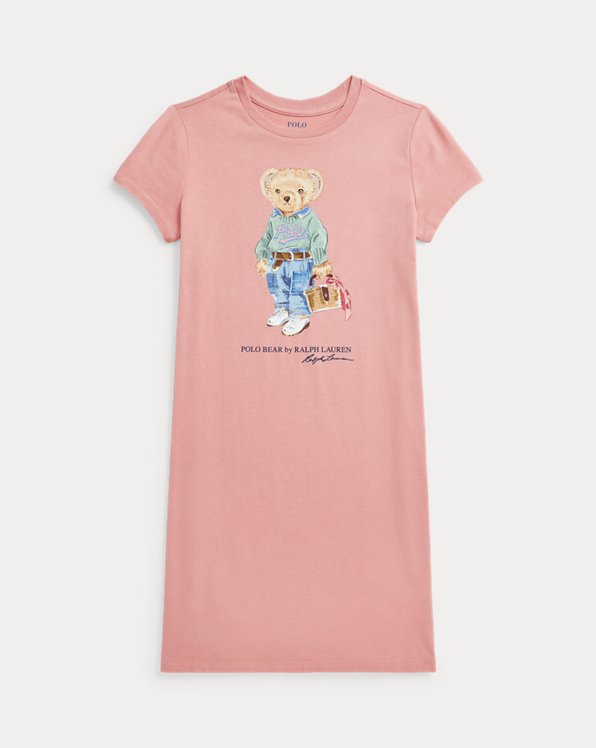 Polo Bear Jersey T-Shirt Dress