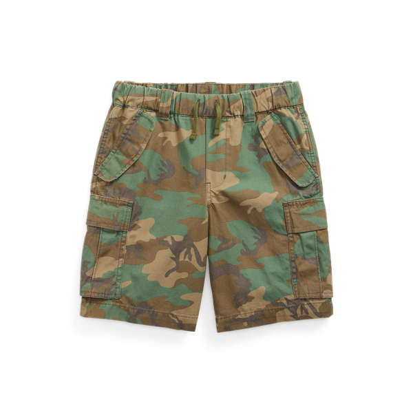 Calções cargo ripstop algodão camuflados