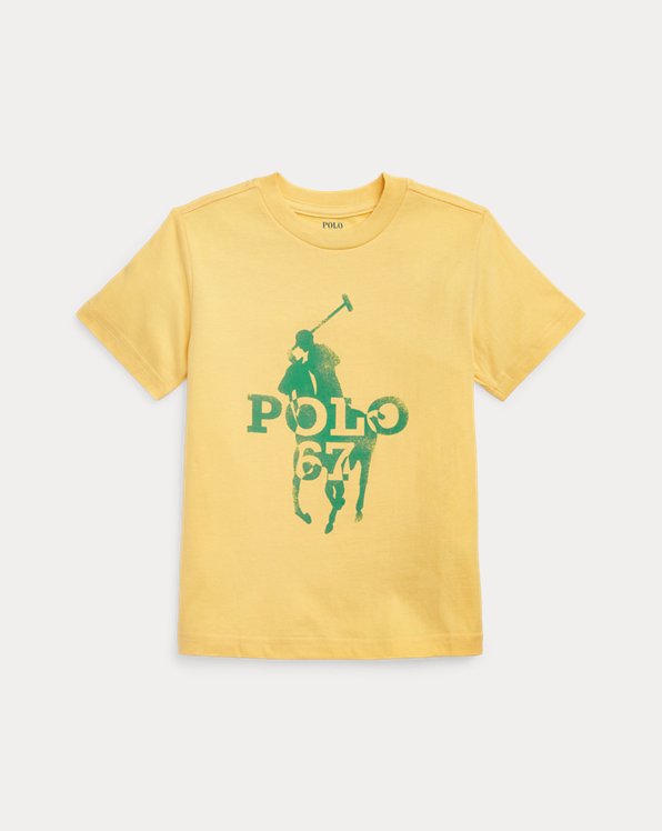 Katoenen T-shirt met Big Pony-logo