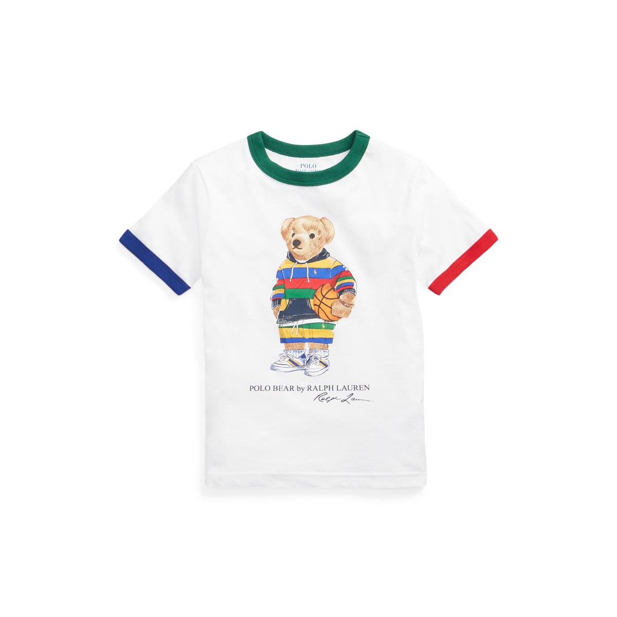 Polo Bear Cotton Jersey Tee