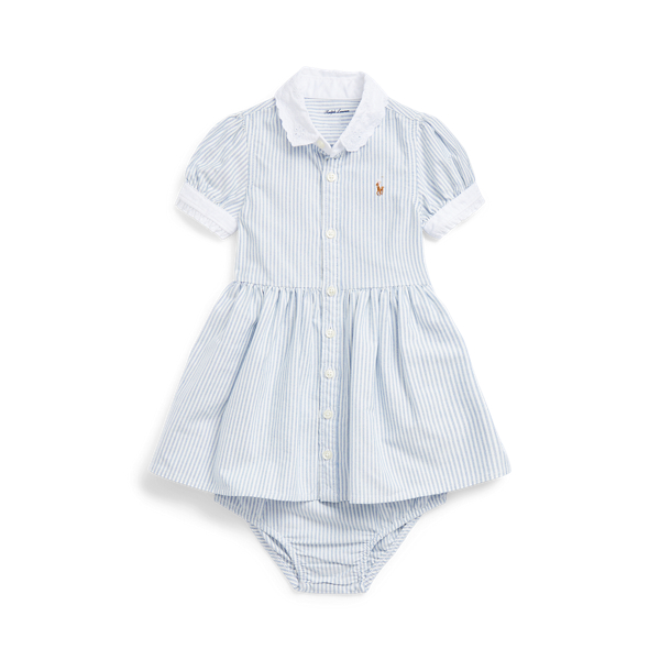 Chemisier Oxford a righe con culotte Ralph Lauren Donna Abbigliamento Intimo Mutande Culotte 