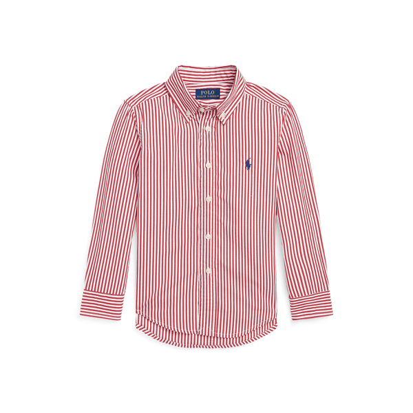 Striped Cotton Poplin Shirt