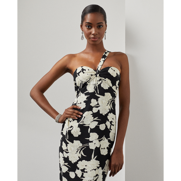 Ralph Lauren Collection Kitra avondjurk met bloemenprint 3