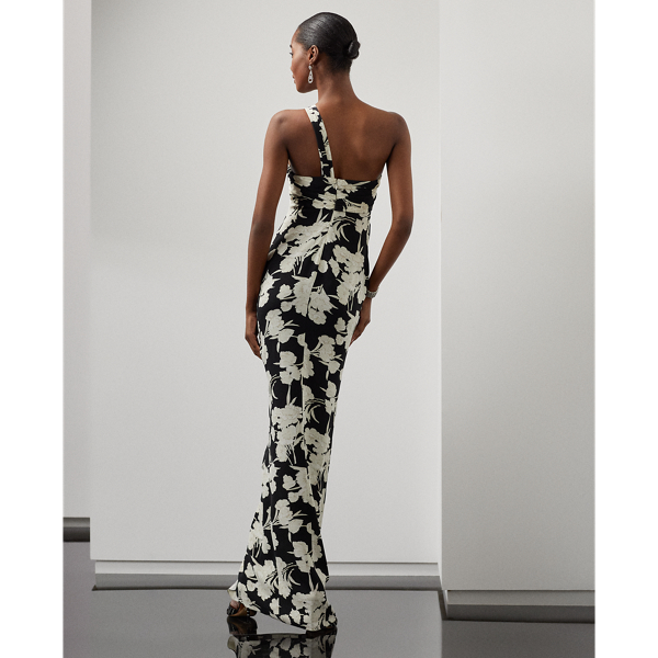 Ralph Lauren Collection Kitra avondjurk met bloemenprint 4