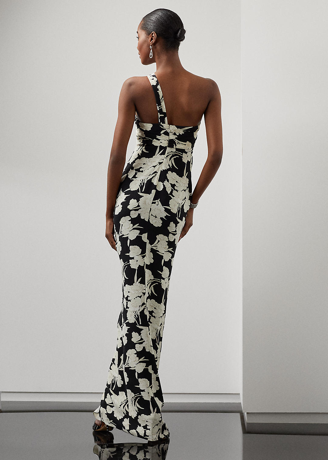 Ralph Lauren Collection Kitra Floral-Print Evening Dress 4
