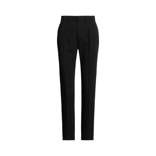 Clancy Long Wool Gabardine Trouser