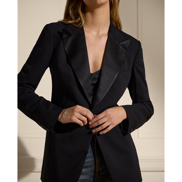 Ralph Lauren Collection Veste de smoking Truett gabardine laine 5