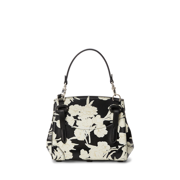 Ralph Lauren Collection Floral-Print Calfskin Soft Ricky 18 3