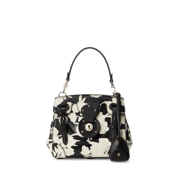 Ralph Lauren Collection Floral-Print Calfskin Soft Ricky 18 1