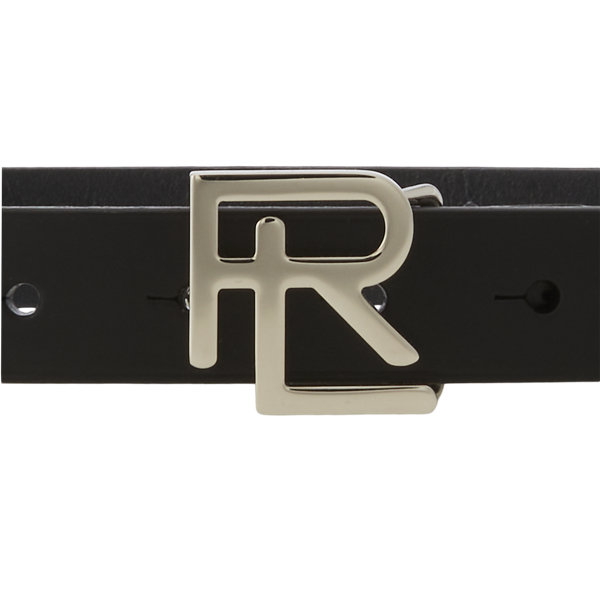 Ralph Lauren Collection Ceinture fine RL en cuir de vachette 2