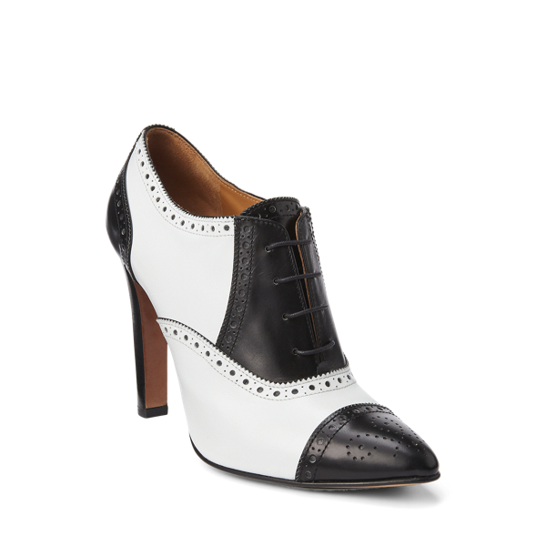 Ralph Lauren Collection Cerri Color-Blocked Calfskin Pump 2