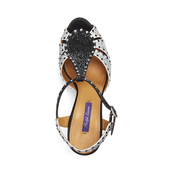 Ralph Lauren Collection Escarpins Vasile en satin décoré 4