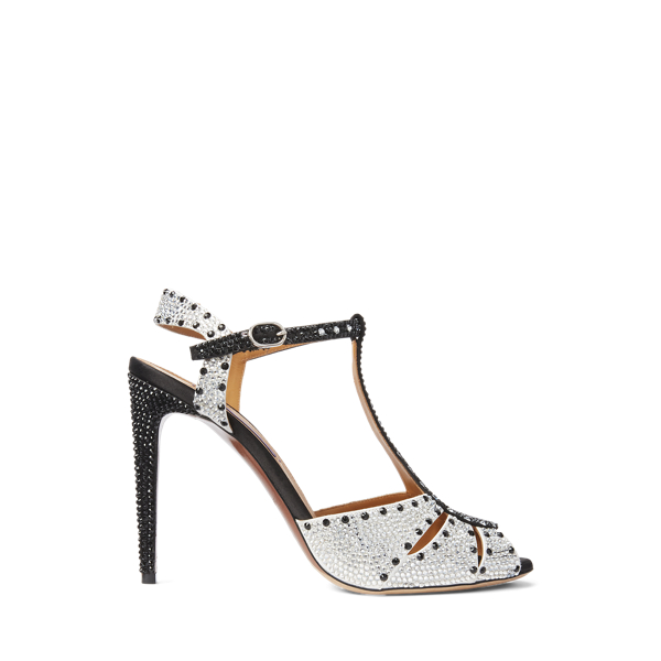Ralph Lauren Collection Escarpins Vasile en satin décoré 1