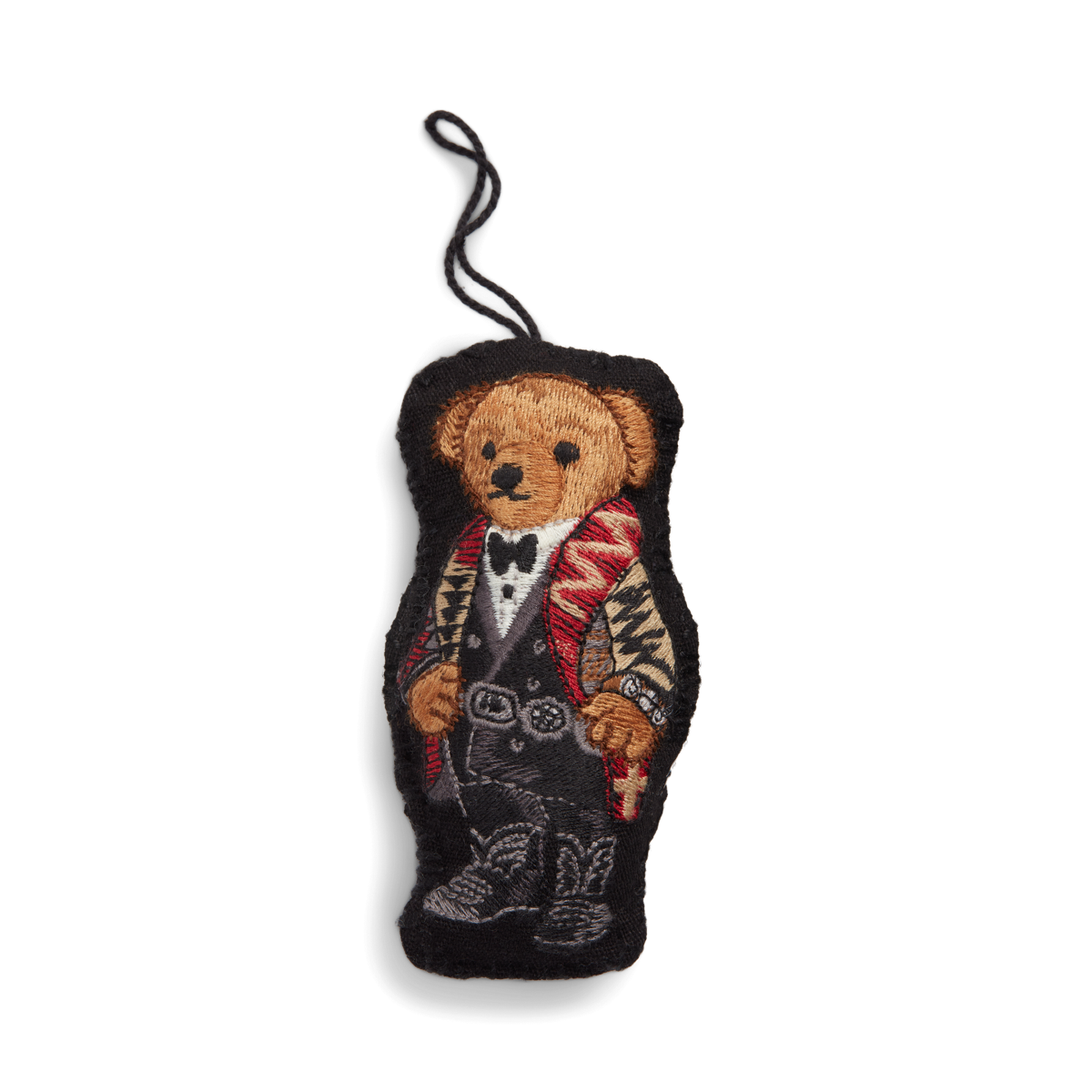 Holiday Tuxedo Polo Bear Ornament