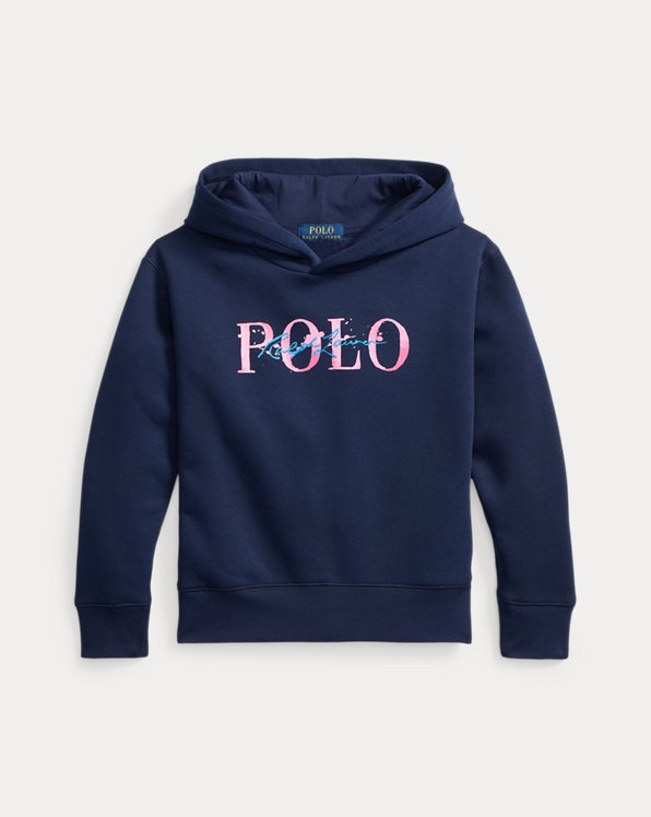 Fleece hoodie met Polo Bear