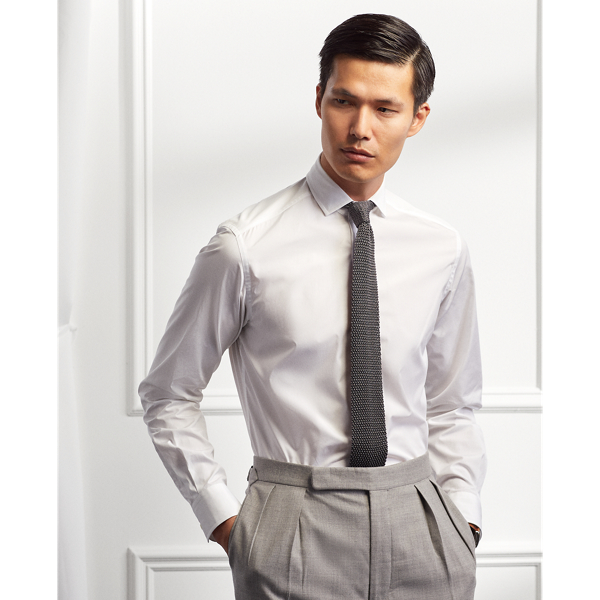 This shirt from Purple Label is crafted in Italy from lightweight cotton poplin and finished with genuine mother of pearl buttons.