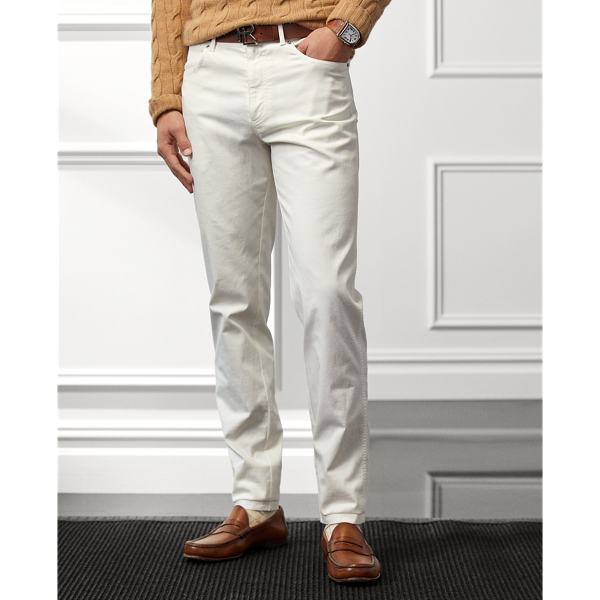 Ralph Lauren Uomo Abbigliamento Pantaloni e jeans Pantaloni Pantaloni stretch Pantaloni in twill stretch tinti in capo 