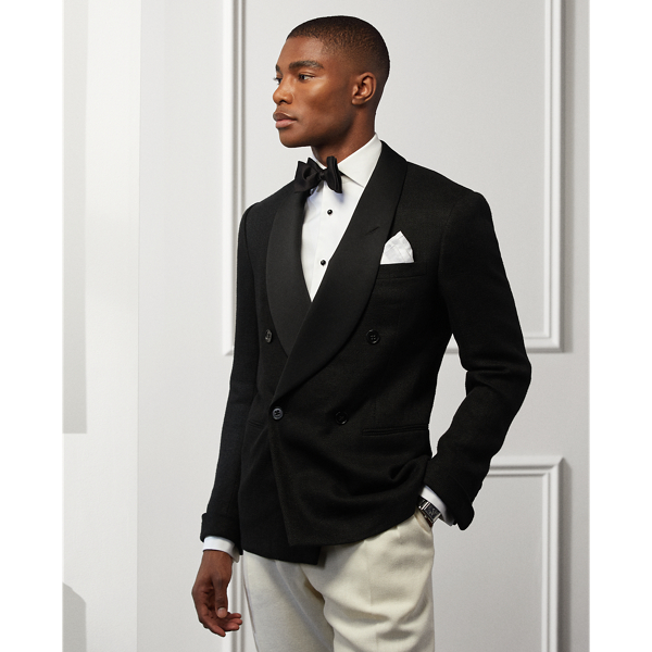 Kent Handmade Linen Tuxedo Jacket for Men | Ralph Lauren® UK