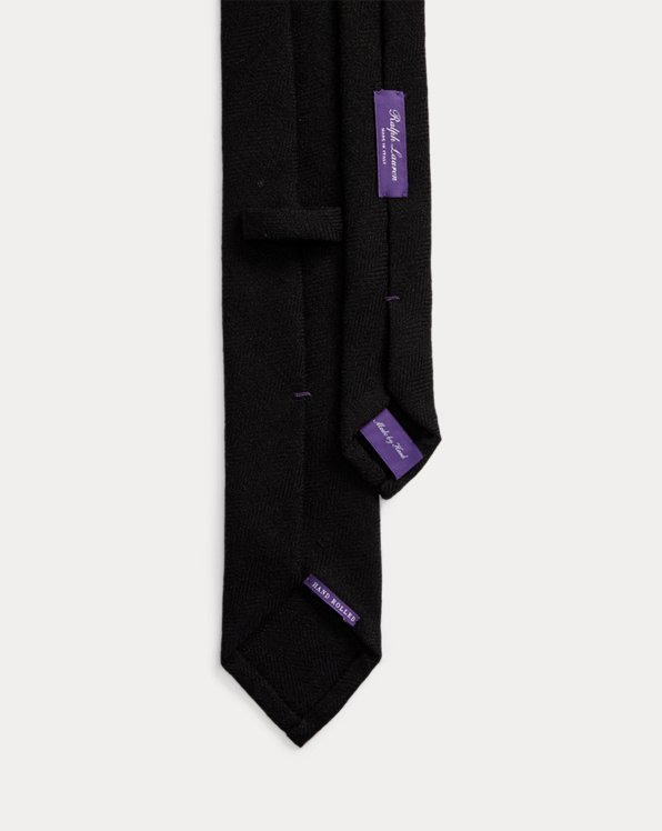 Cravatta in lino e lana pied-de-poule Ralph Lauren Uomo Accessori Cravatte e accessori Papillon 