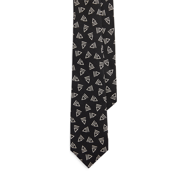 Ralph Lauren Uomo Accessori Cravatte e accessori Papillon Cravatta in seta con motivo cashmere 