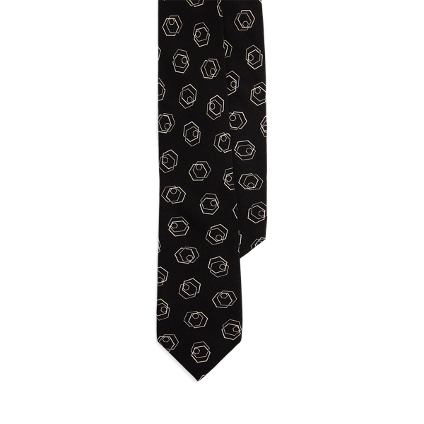 Ralph Lauren Uomo Accessori Cravatte e accessori Papillon Cravatta in seta motivo cashmere 