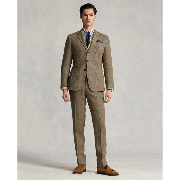 Polo Ralph Lauren Tick-Weave Linen Suit Jacket 3