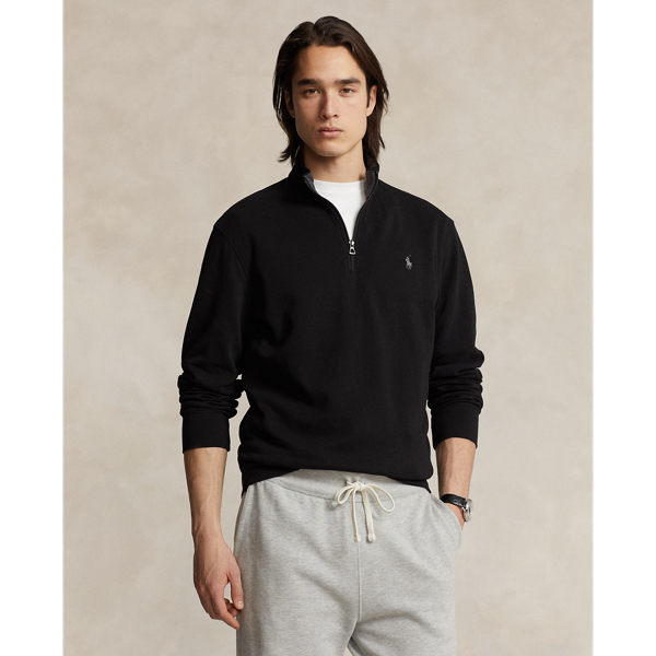 Polo Ralph Lauren Luxury Jersey Quarter-Zip Pullover 1