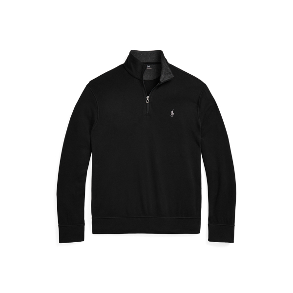 Luxury Jersey Quarter-Zip Pullover for Men | Ralph Lauren® UK