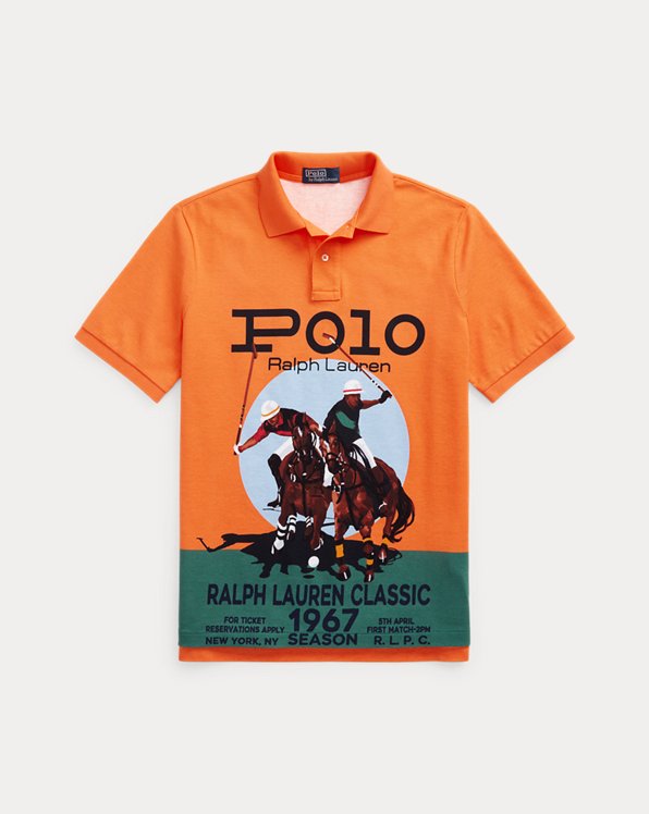 Mens T-shirts Polo Ralph Lauren T-shirts Polo Ralph Lauren Polos in Orange for Men 
