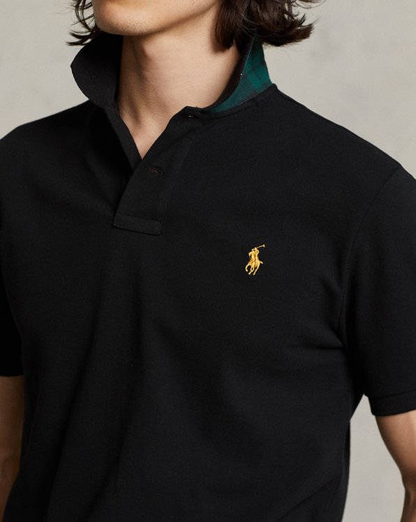 Polo en coton piqué rayé Ralph Lauren Garçon Vêtements Tops & T-shirts T-shirts Polos 