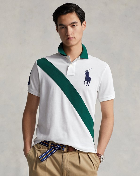 Men's Short Sleeve Original Cotton Mesh Polo Shirts | Ralph Lauren