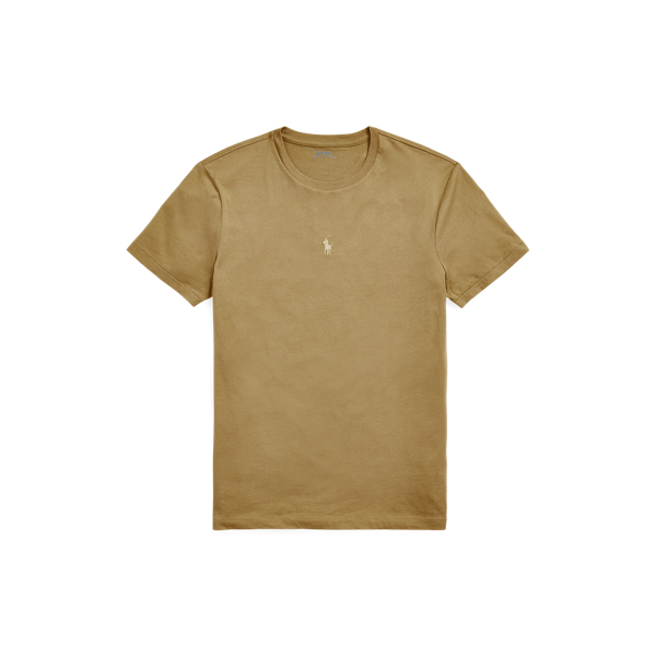 T-shirt ajusté à col rond en jersey