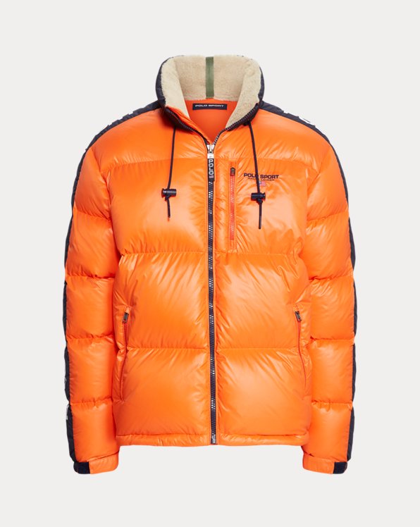 Polo Ralph Lauren Classic Puffer Jacket in Orange for Men Save 3% Mens Jackets Polo Ralph Lauren Jackets 
