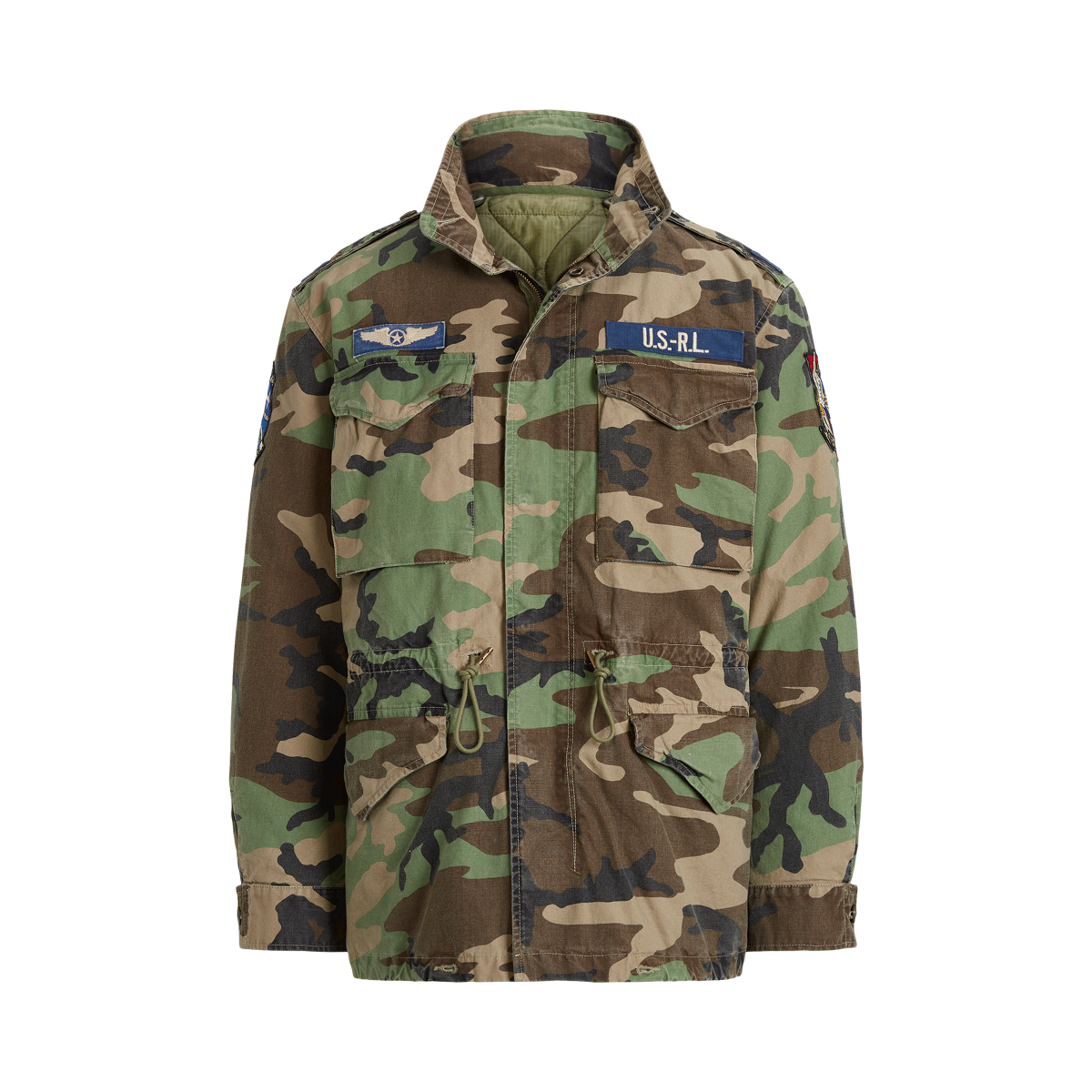 Camo Field Jacket & Reversible Liner