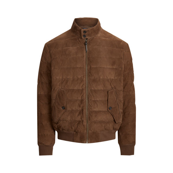 Quilted Suede Jacket