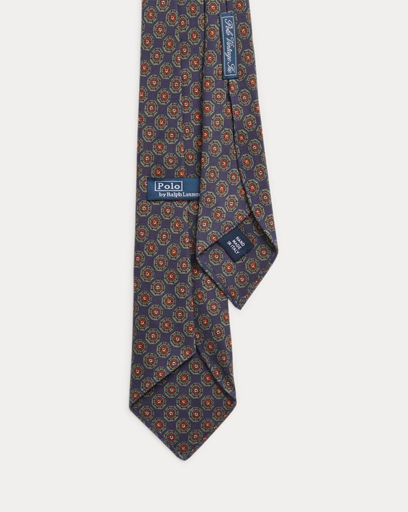 Cravatta in seta motivo geometrico Ralph Lauren Uomo Accessori Cravatte e accessori Papillon 