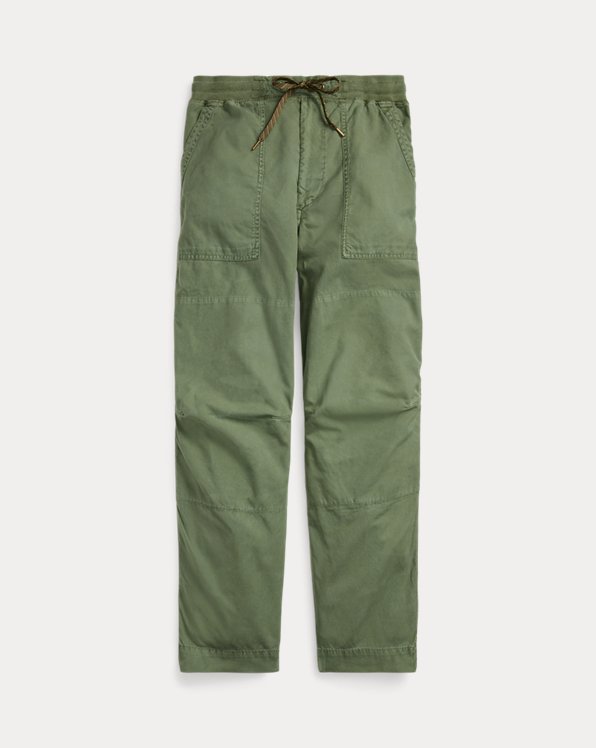 Relaxed Fit Polo Sport Canvas Trouser