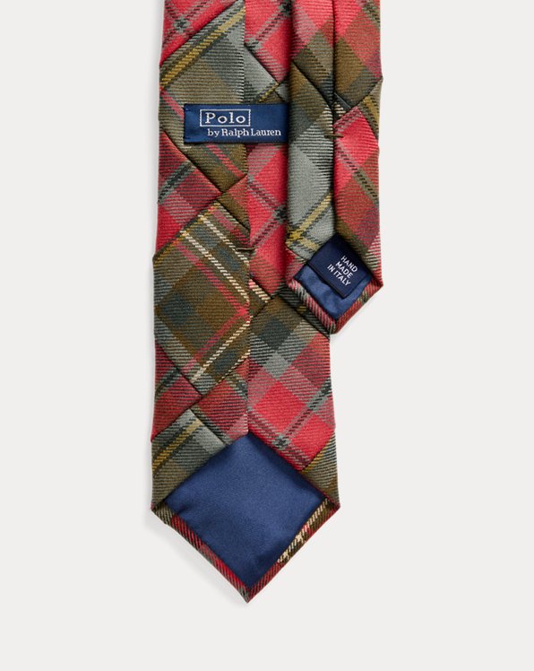 Ralph Lauren Uomo Accessori Cravatte e accessori Papillon Cravatta in seta a quadri 