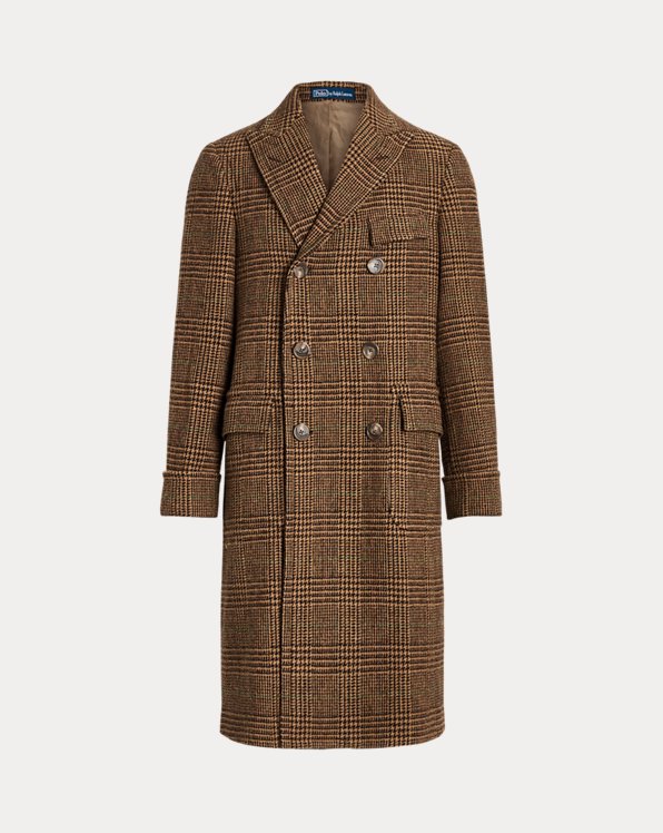 Polo Glen Plaid Wool Coat