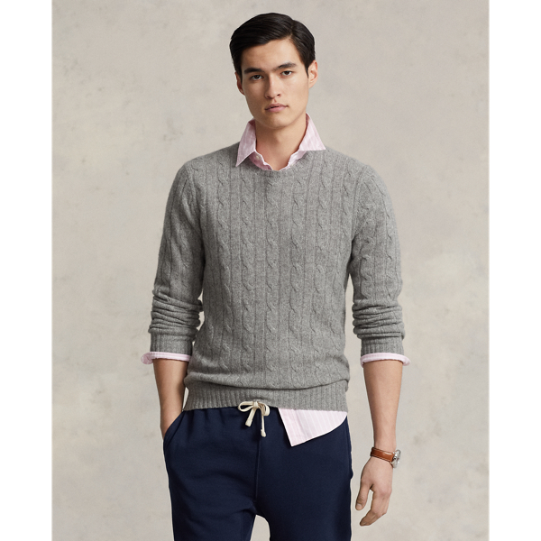 Geef energie beha Menselijk ras Men's Grey Sweaters, Cardigans, & Pullovers | Ralph Lauren