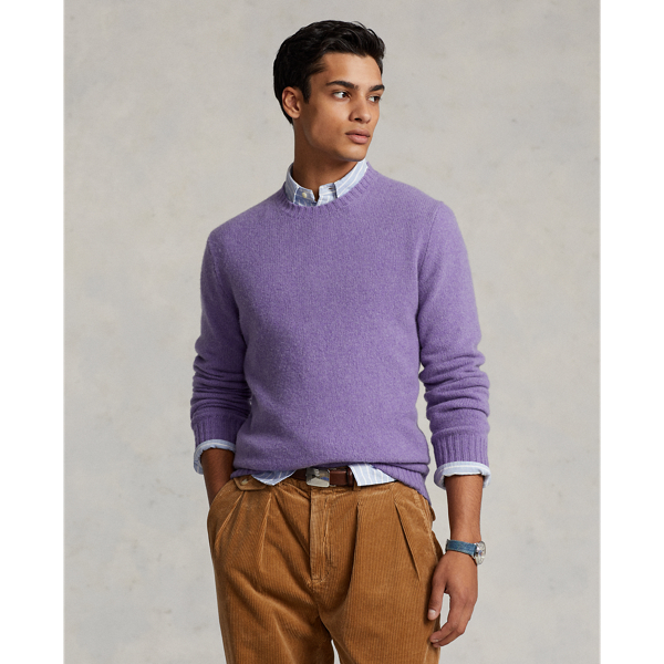 Men's Purple Sweaters, Cardigans, & Pullovers | Ralph Lauren
