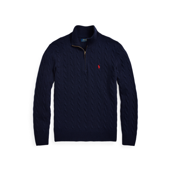 Pull torsadé en laine et cachemire pour Men Ralph Lauren® FR