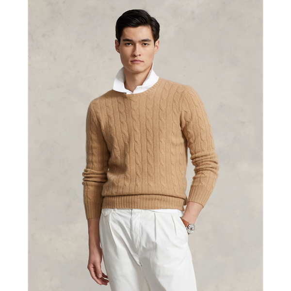 Men's Brown Sweaters, Cardigans, & Pullovers | Ralph Lauren